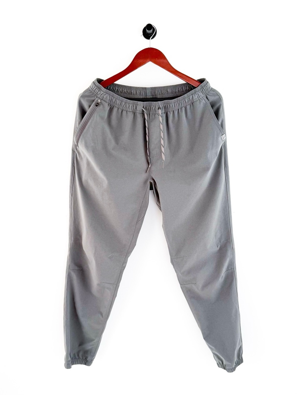 NEW Eddie Bauer Men's Gray Athletic Jogger Pants Casual Drawstring M - Picture 3 of 12